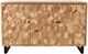 Jofran Inc. Geometrix Natural 3-Door Accent Cabinet-2