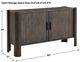 Uttermost® Drury Dark Gray Ceruse 2-Door Cabinet-5