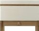 Riverside Furniture Bozeman Toasted Almond/White Queen Upholstered Bed-3