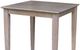John Thomas Furniture® Dining Essentials Taupe Gray 36" Dining Table-1