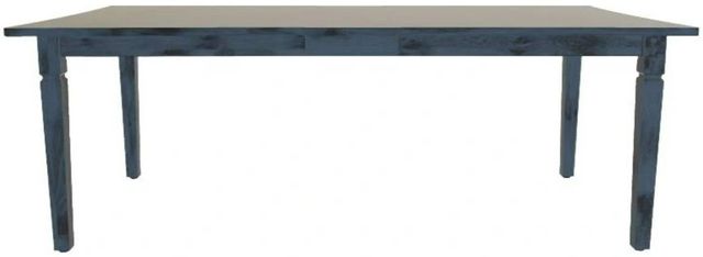 Mavin Customizable 48" x 72" Concave Extendable Dining Table with 12" Leaf-1