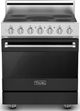 Viking® 3 Series 30" Cast Black Pro Style Electric Range-0