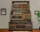 International Furniture Direct Loft Brown Brown/Gray 62" TV Stand-1