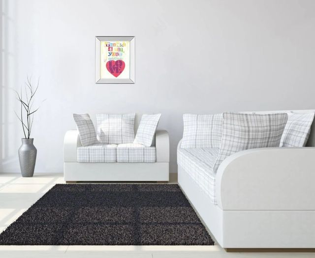 Classy Art Must Be Love Il by Tom Frazier Mirror Framed Wall Art-2