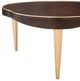 Michael Amini® Camellia Field Warm Pecan Cocktail Table-4
