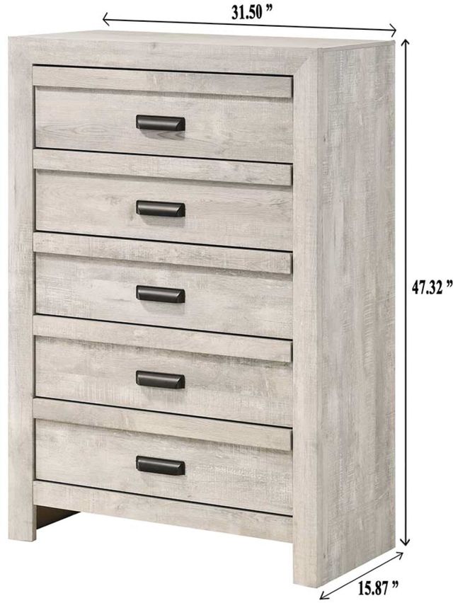 Crown Mark Valor Light Gray Chest-2