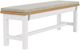 Riverside Furniture Rosalie Brown/Gray/White Caps 50" Dining Bench-0