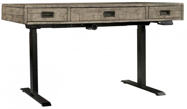 aspenhome® Grayson Black/Cinder Gray Lift Top Desk-0