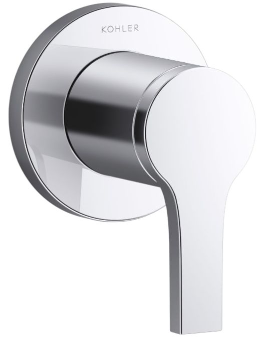 KOHLER® Elate® MasterShower® Polished Chrome Transfer Valve Trim-0
