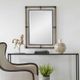 Uttermost® Melville Black/Brown Mirror-1