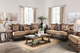 Furniture of America® Fletcher Brown/Tan Sofa-1