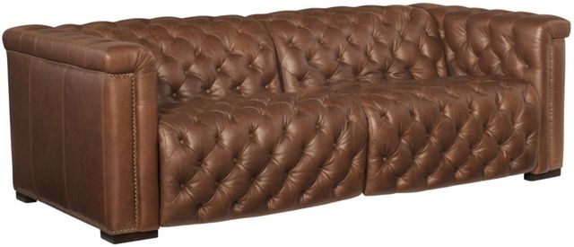 Hooker® Furniture SS Savion Saddlebag Lodge Leather Power Reclining Sofa with Power Headrest-0