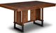 Handstone Customizable Cumberland Maple 42x84 Trestle Table with 4x12” End Extensions-0