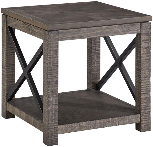 Steve Silver Co. Dexter Driftwood Square End Table