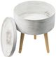 A & B Home Antique White Coffee Table-1