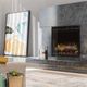 Dimplex® Multi-Fire XHD™ Black 23" Plug-In Electric Firebox with Logs-2