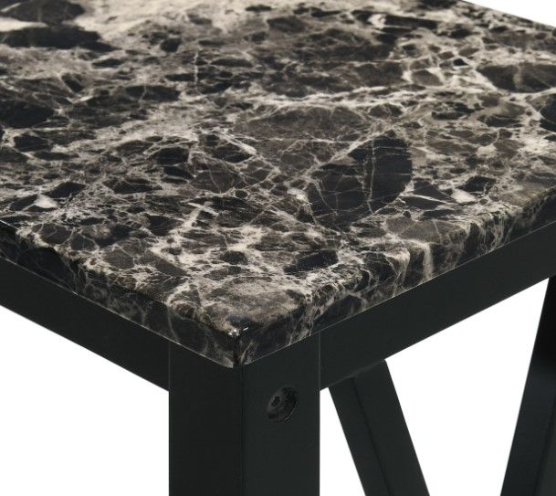 New Classic® Home Furnishings Eden Black Chairside Table-2