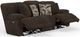 iAmerica Tyson Chocolate Power Reclining Sofa-0