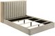Coaster®  Arielle Light Oak/Light Tan Eastern King Bookcase Panel Storage Bed-2