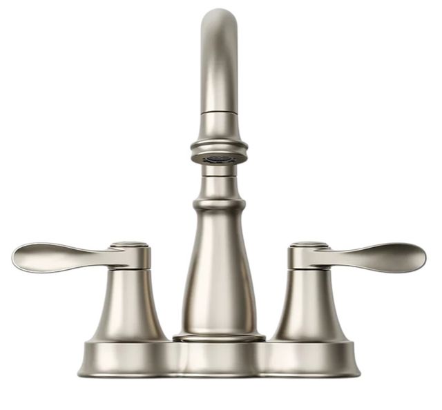 KOHLER® Bellera® Vibrant Brushed Nickel 0.5 GPM Centerset Bathroom Sink Faucet-1