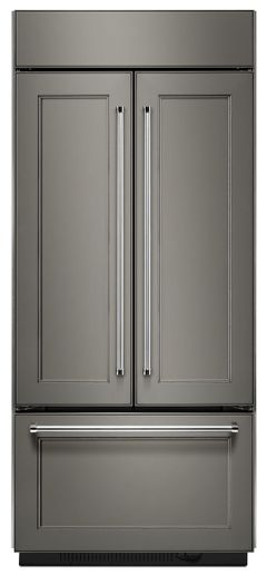 KitchenAid® 37 in. 20.8 Cu. Ft. Panel Ready Built In French Door Refrigerator