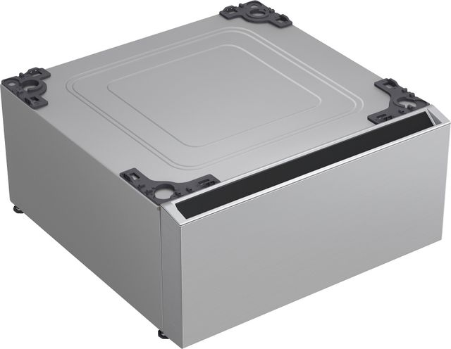 LG SIGNATURE 29” W x 14” H Platinum Steel Laundry Pedestal-2