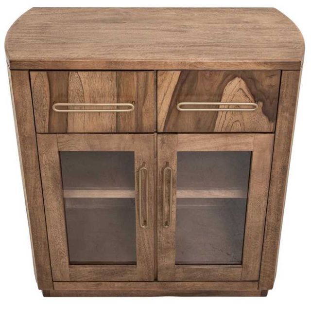 International Furniture Direct Balam Stained Brown Server-4