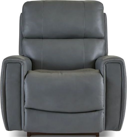 La-Z-Boy® Apollo Smoke Power Rocking Recliner with Headrest and Lumbar-1