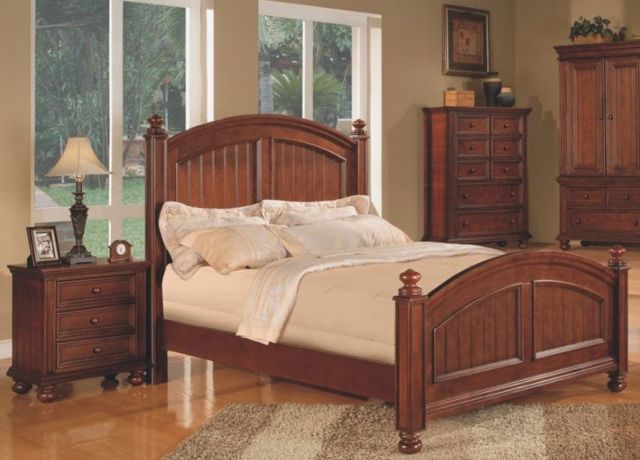 Winners Only® Cape Cod Chocolate California King Panel Bed-1