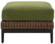 Signature Design by Ashley® Horizon Hall Brown/Green Aluminum/Fabric/Resin Outdoor Ottoman-2