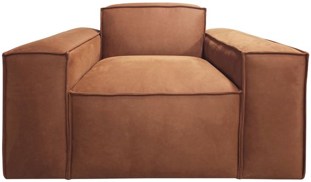 Intercon Carter Aumerry New Buck Rust Swivel Chair-2