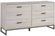 Signature Design by Ashley® Socalle 4-Piece Natural Full Panel Headboard Bed Set-2