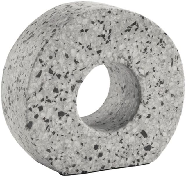 Signature Design by Ashley® Setehen White/Black Round Sculpture-0