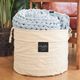Hush Knit Dusty Blue Weighted Blanket-2