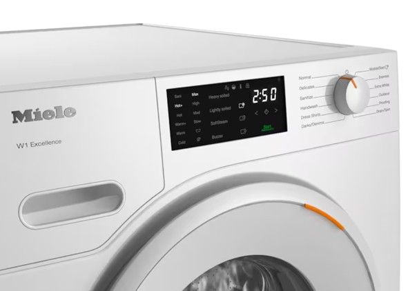 Miele White 24" Front Load Smart Washer-2