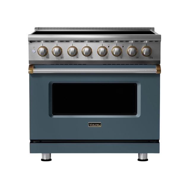 Viking® 5 Series 36" Squall Pro Style Induction Range-0