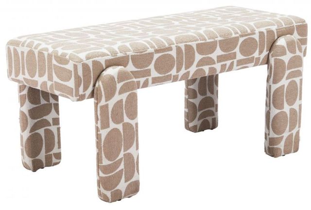 Zuo® Modern Blato Gray Bench-0