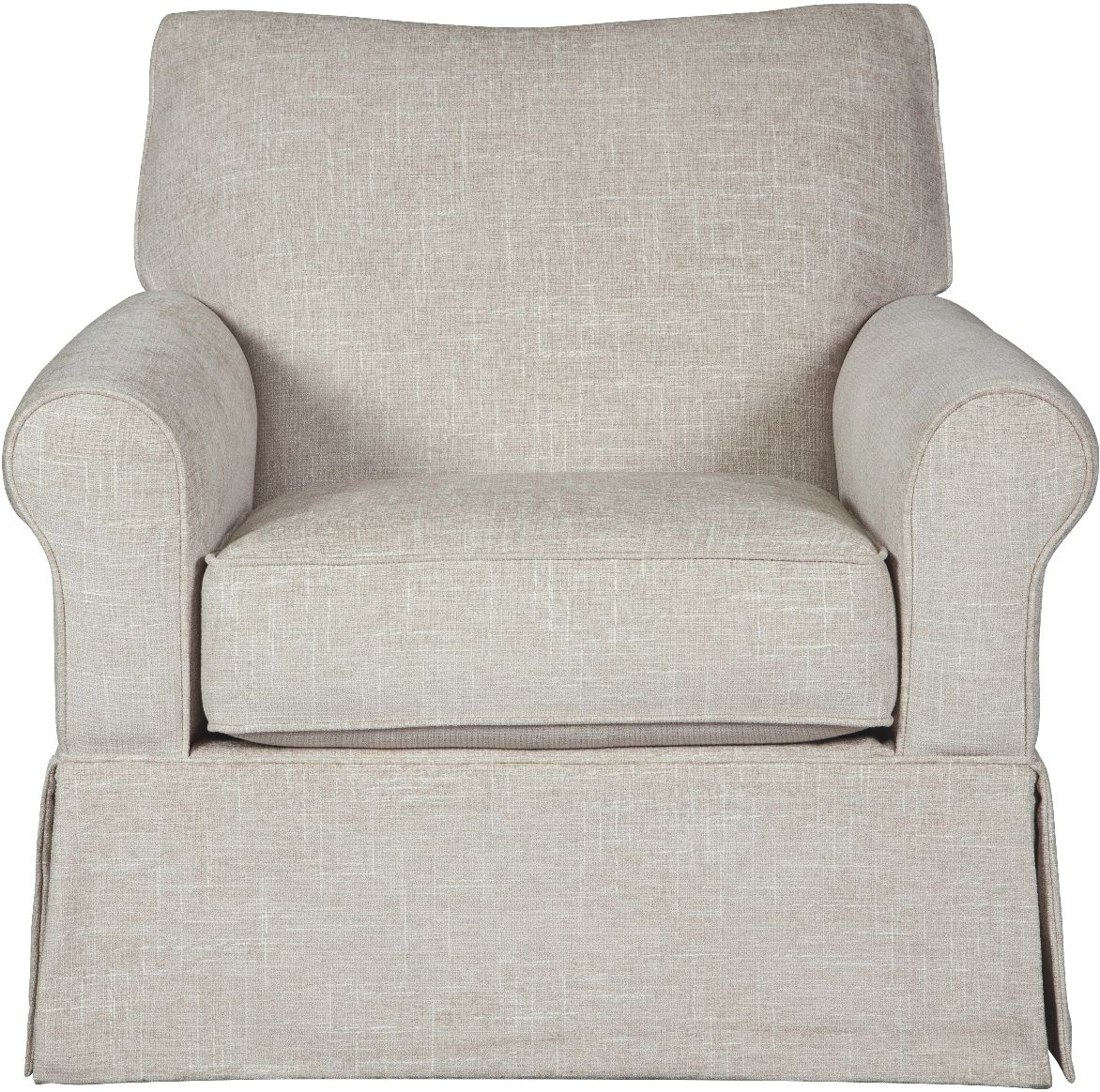 Signature Design by Ashley Searcy Swivel Glider Accent Chair - Thumbnail 3