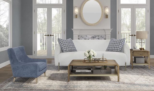 Bernards Elure Sapphire Accent Chair-1