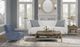Bernards Elure Sapphire Accent Chair-1