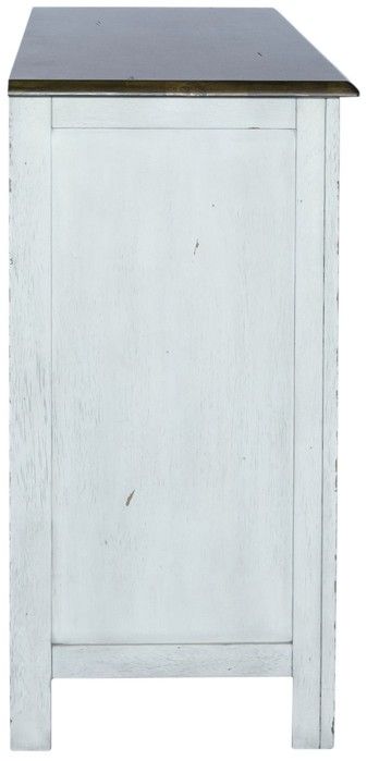Liberty Furniture Carolina Crossing Antique Honey/White Server-3