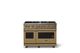 Viking® 5 Series 48" Golden Hour Pro Style Gas (LP) Range with Brushed Brass Trim-3