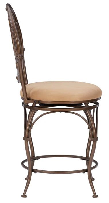 Powell® Baila Bronze/Tan Big and Tall Counter Stool-4