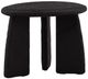 Dovetail Furniture Beau Black Side Table-0