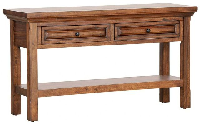 Napa Furniture Design Hill Crest Brown Sofa Table-0