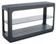 Najarian Furniture Loft Black Sofa Table-0