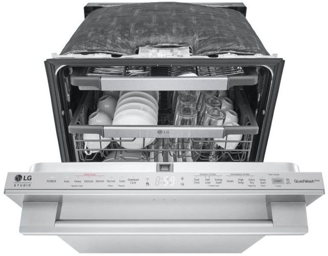 LG Studio 24" Stainless Steel Built In Dishwasher-2