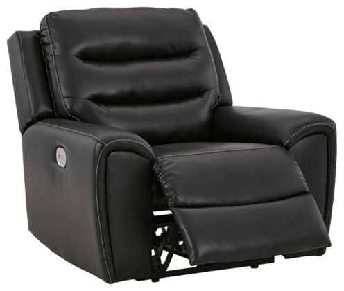Signature Design by Ashley® Warlin Black Power Recliner-1