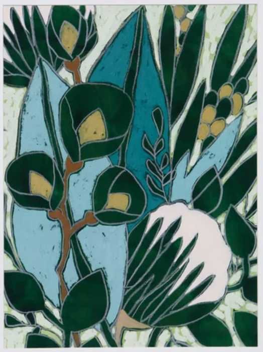 Stylecraft Bottle Glass Garden II Multi-Colored Wall Art-1