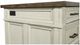 Aspenhome® Caraway Aged Ivory 66" Executive Desk-3